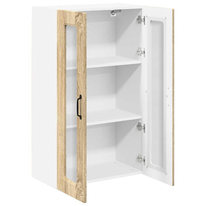 Keukenkast aan de muur met plank Sonoma Eiken 60 x 31 x 100 cm