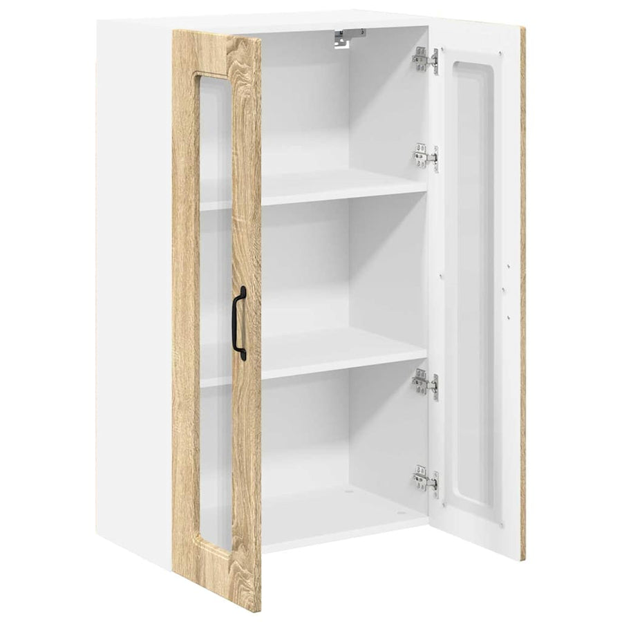 Keukenkast aan de muur met plank Sonoma Eiken 60 x 31 x 100 cm