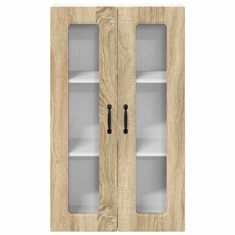 Keukenkast aan de muur met plank Sonoma Eiken 60 x 31 x 100 cm