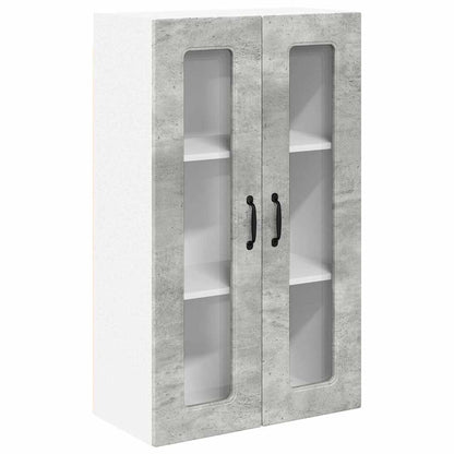 Keukenkast aan de muur met plank Beton Grijs 60 x 31 x 100 cm