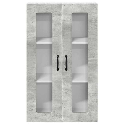 Keukenkast aan de muur met plank Beton Grijs 60 x 31 x 100 cm