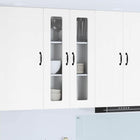 Kitchen cabinet Kalmar High-gloss white 60 x 31 x 100 cm Engineered wood