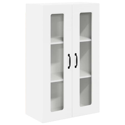 Keukenkast aan de muur met plank Hoogglans wit 60 x 31 x 100 cm