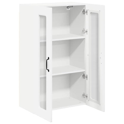 Keukenkast aan de muur met plank Hoogglans wit 60 x 31 x 100 cm