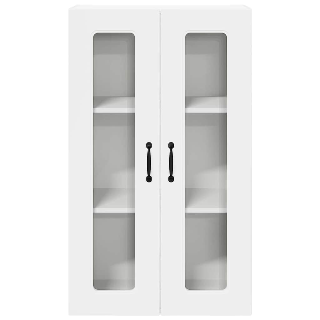 Keukenkast aan de muur met plank Hoogglans wit 60 x 31 x 100 cm