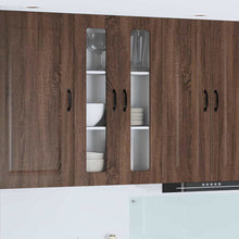 Keukenkast aan de muur met plank Bruin Eiken 60 x 31 x 100 cm