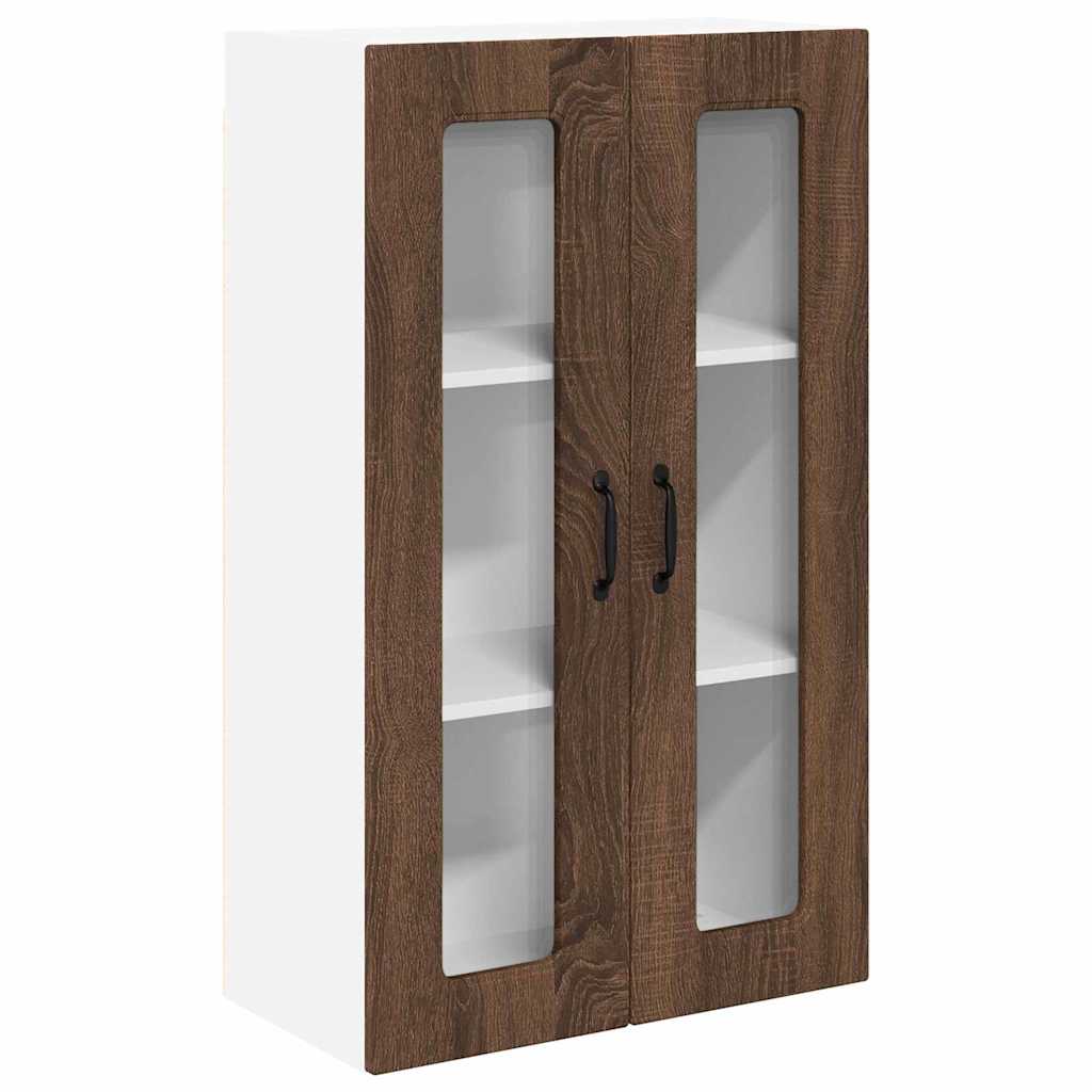 Keukenkast aan de muur met plank Bruin Eiken 60 x 31 x 100 cm