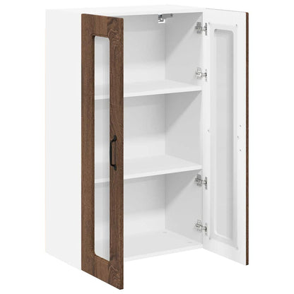 Keukenkast aan de muur met plank Bruin Eiken 60 x 31 x 100 cm