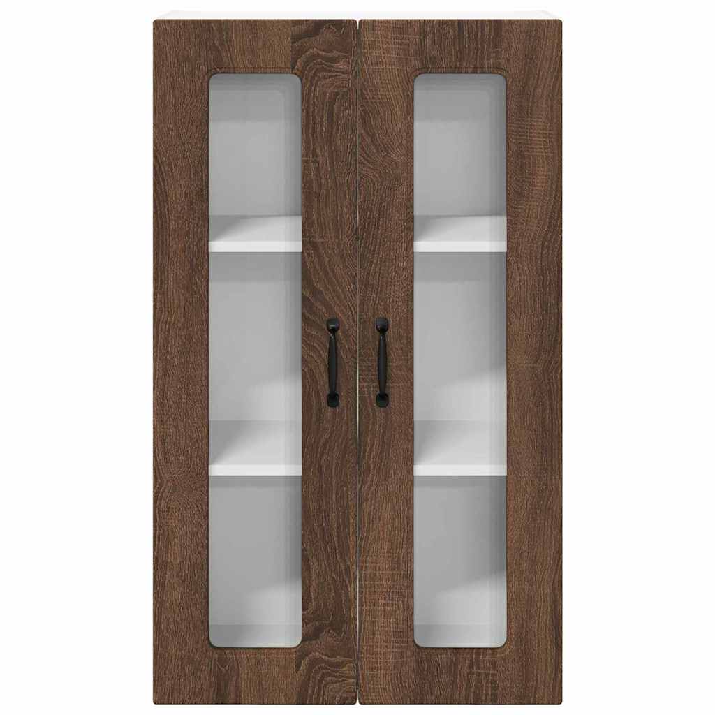 Keukenkast aan de muur met plank Bruin Eiken 60 x 31 x 100 cm