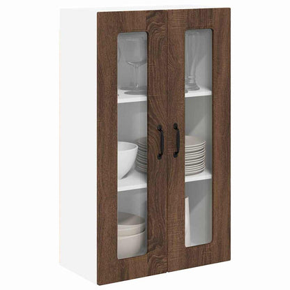 Keukenkast aan de muur met plank Bruin Eiken 60 x 31 x 100 cm