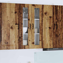 Keukenkast aan de muur Oud Hout 60 x 31 x 100 cm Bewerkt hout