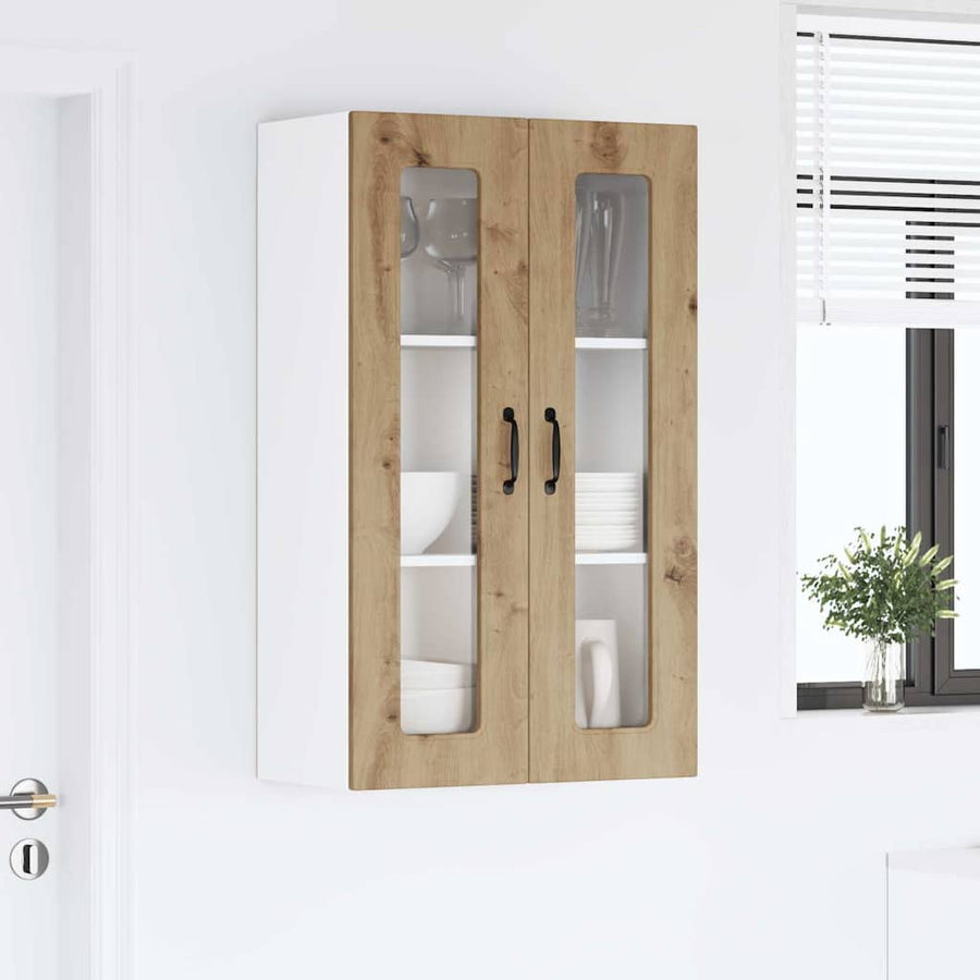 Keukenkast aan de muur met plank Artisan Eiken 60 x 31 x 100 cm