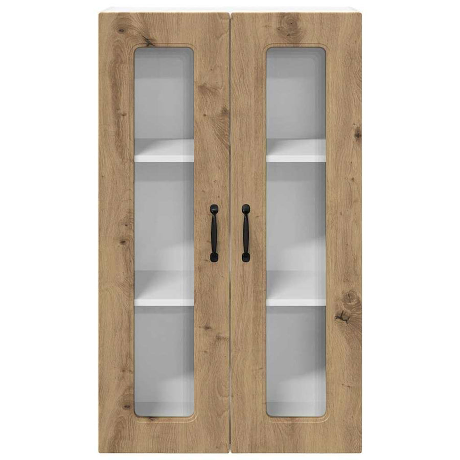 Keukenkast aan de muur met plank Artisan Eiken 60 x 31 x 100 cm
