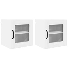 Keukenkast aan de muur 2 pcs Wit 40 x 31 x 40 cm Bewerkt hout