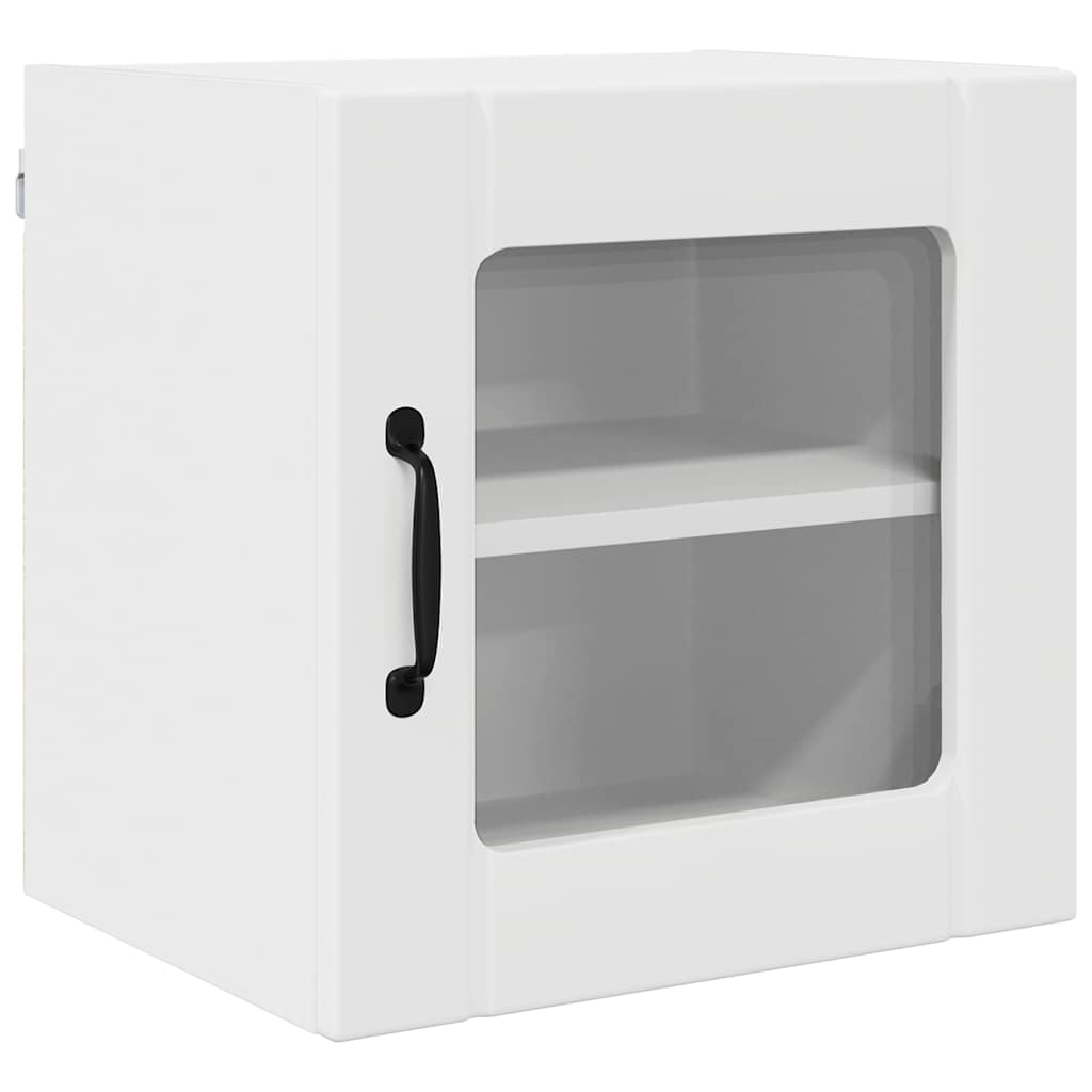 Keukenkast aan de muur 2 pcs Wit 40 x 31 x 40 cm Bewerkt hout