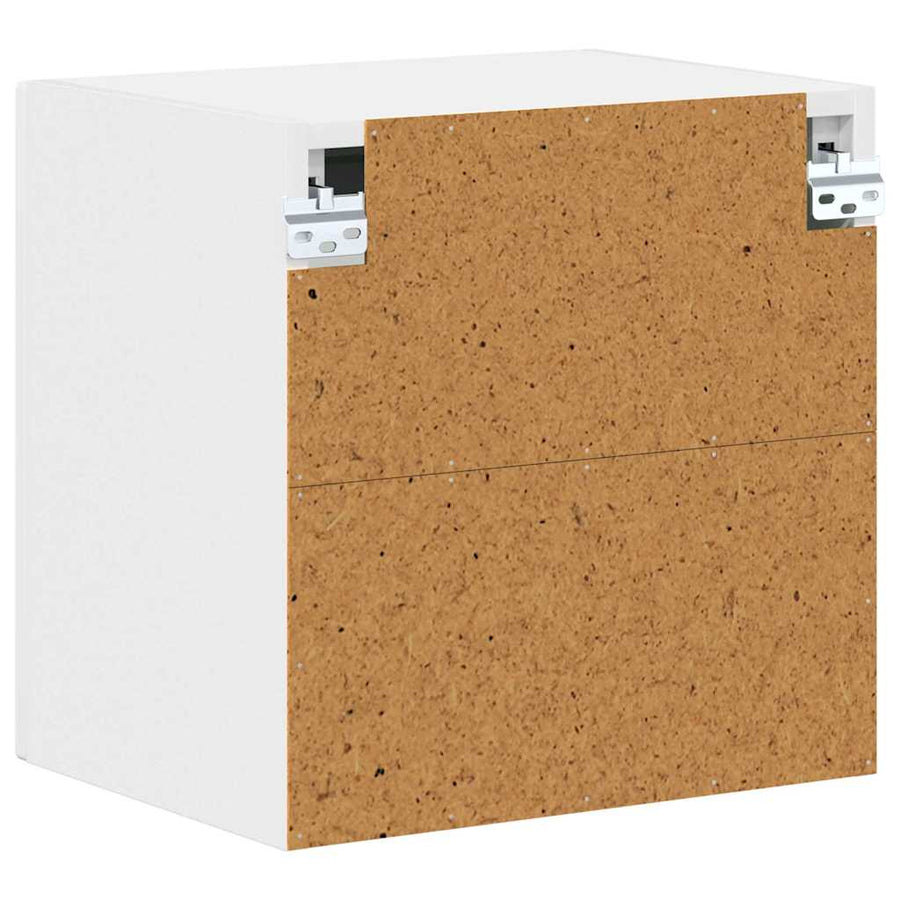 Keukenkast aan de muur 2 pcs Wit 40 x 31 x 40 cm Bewerkt hout