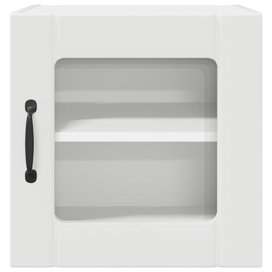 Keukenkast aan de muur 2 pcs Wit 40 x 31 x 40 cm Bewerkt hout