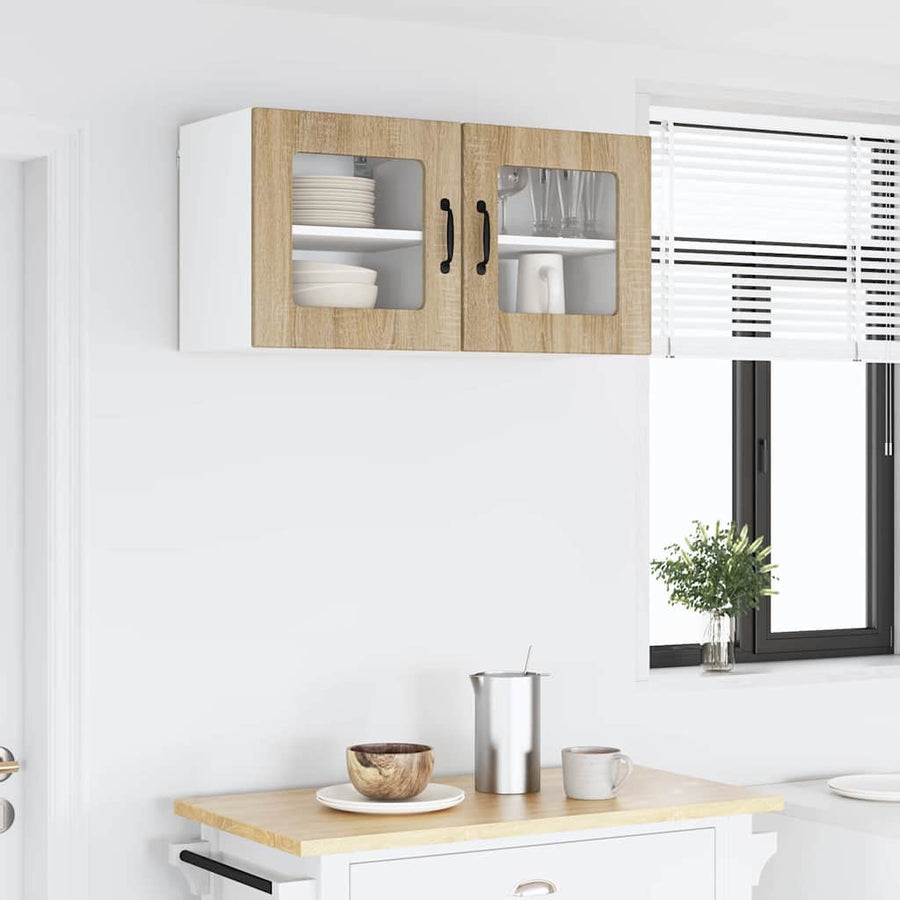 Keukenkast aan de muur met plank Sonoma Eiken 40 x 31 x 40 cm