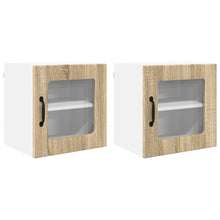Keukenkast aan de muur 2 pcs Sonoma Eiken 40 x 31 x 40 cm