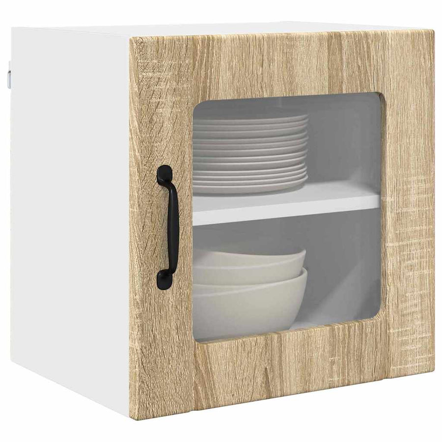 Keukenkast aan de muur 2 pcs Sonoma Eiken 40 x 31 x 40 cm