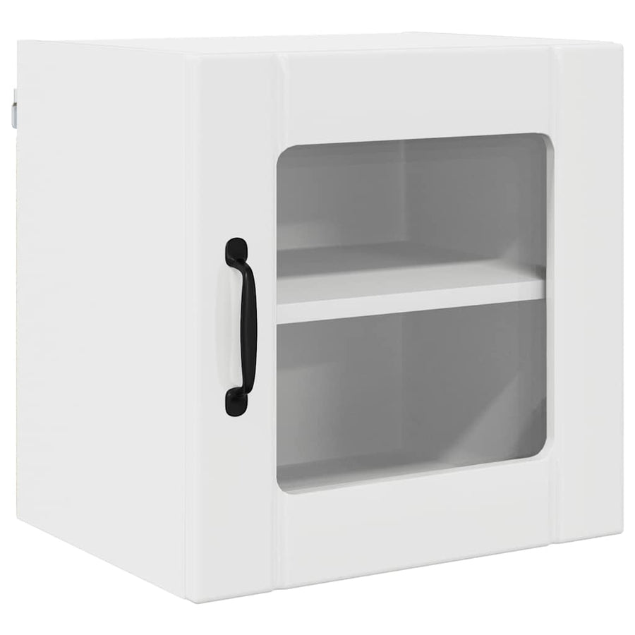 Keukenkast aan de muur met plank Hoogglans wit 40 x 31 x 40 cm