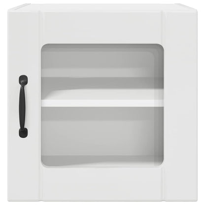 Keukenkast aan de muur met plank Hoogglans wit 40 x 31 x 40 cm