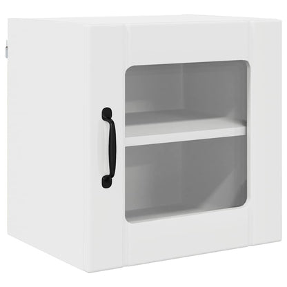 Keukenkast aan de muur 2 pcs Hoogglans wit 40 x 31 x 40 cm