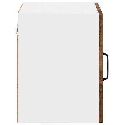 Keukenkast aan de muur met plank Gerookt eiken 40 x 31 x 40 cm