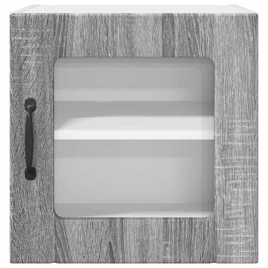 Keukenkast aan de muur 2 pcs Grijs Sonoma 40 x 31 x 40 cm