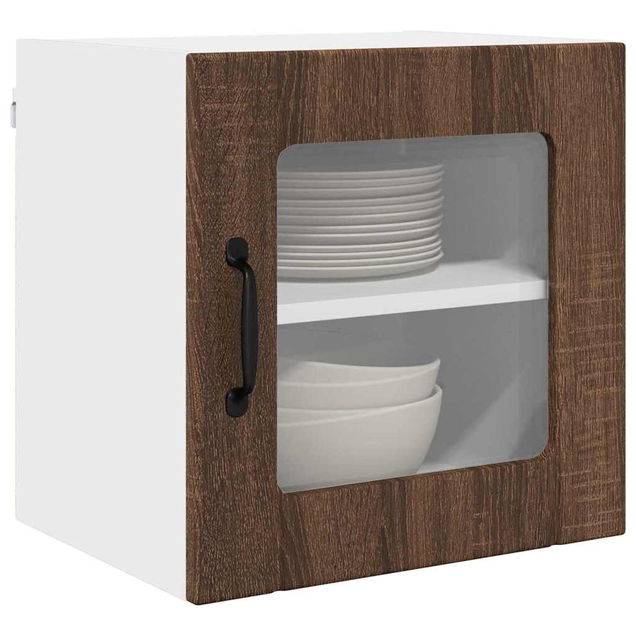 Keukenkast aan de muur Bruin Eiken 40 x 31 x 40 cm Bewerkt hout