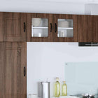 Wall Cabinet 2 pcs Brown Oak 40 x 31 x 40 cm Engineered Wood