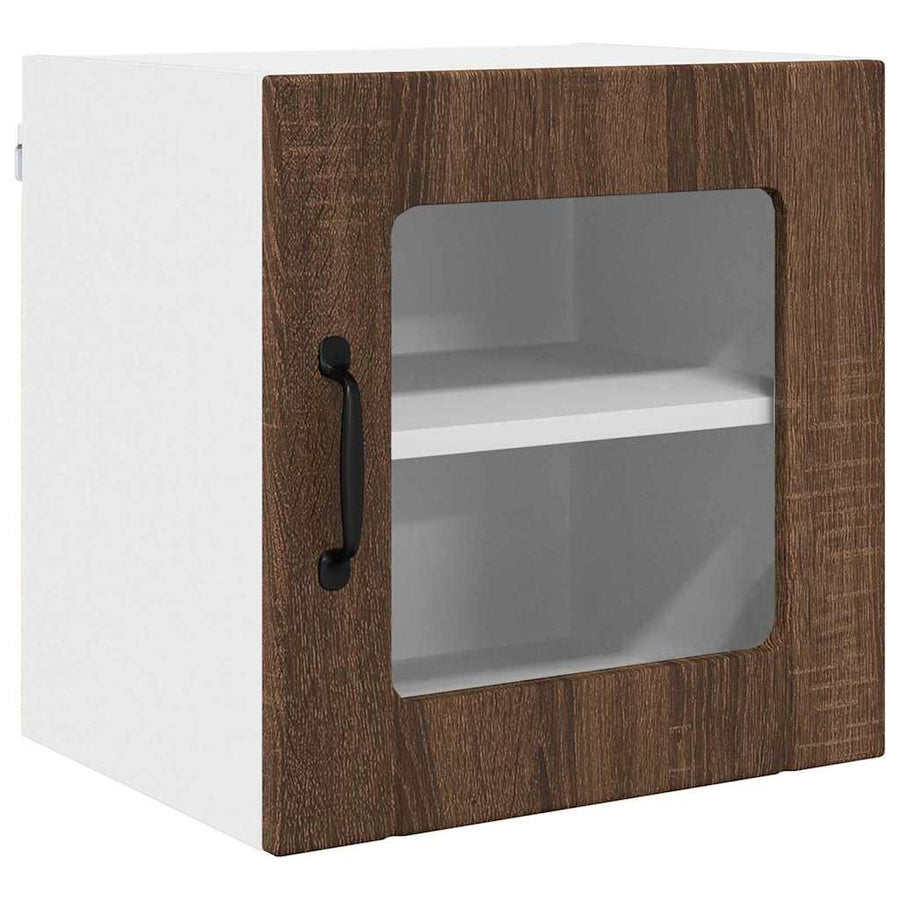 Keukenkast aan de muur 2 pcs Bruin Eiken 40 x 31 x 40 cm