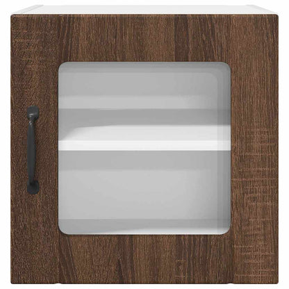 Keukenkast aan de muur 2 pcs Bruin Eiken 40 x 31 x 40 cm