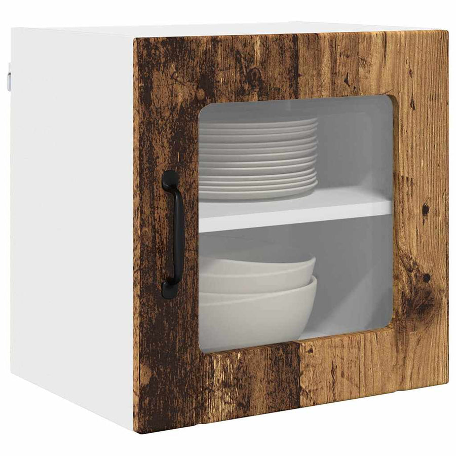 Keukenkast aan de muur Oud Hout 40 x 31 x 40 cm Bewerkt hout
