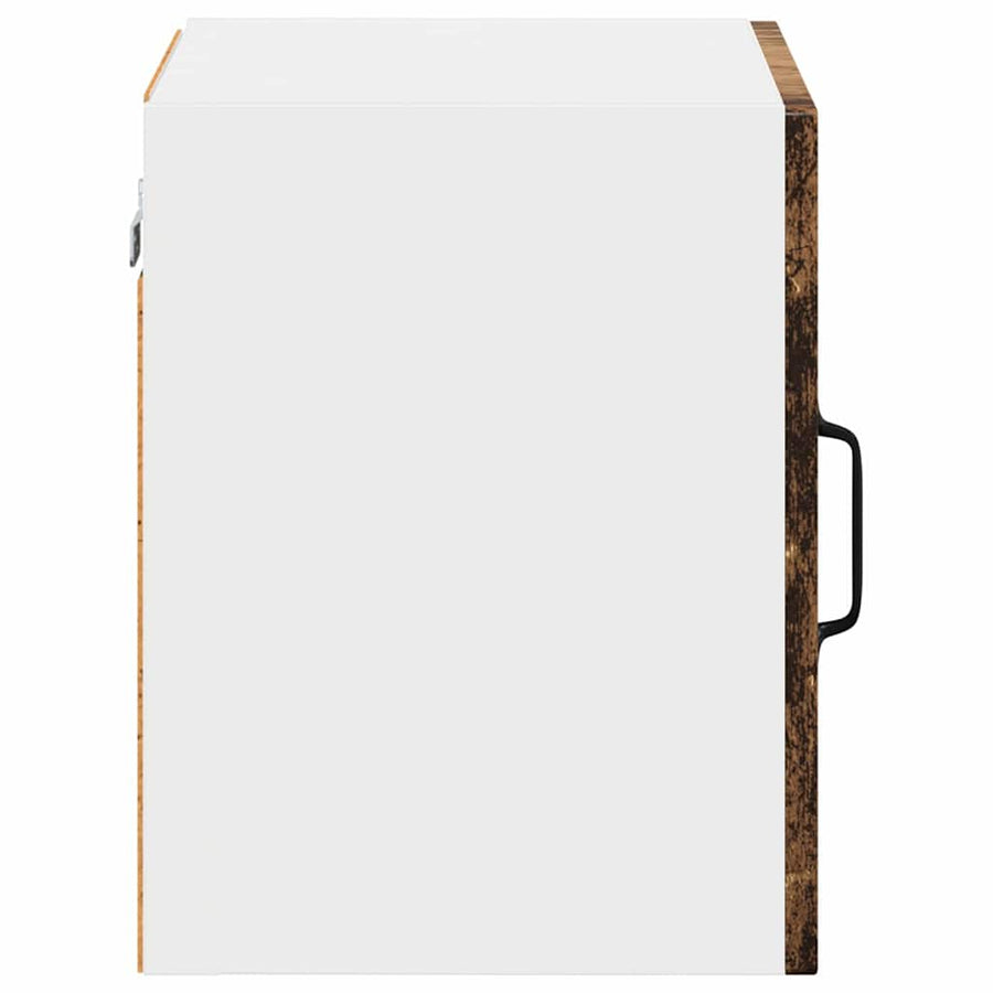 Keukenkast aan de muur met plank 2 pcs Oud Hout 40 x 31 x 40 cm