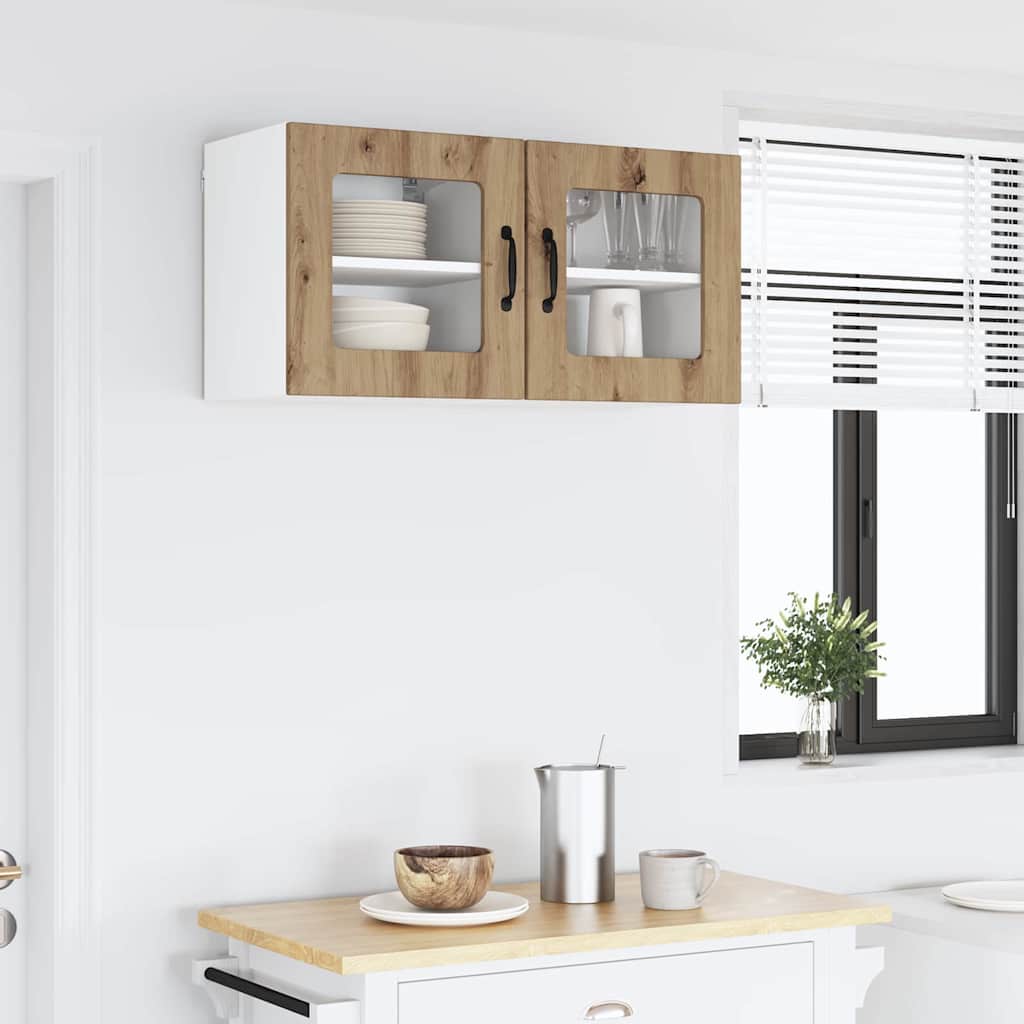 Keukenkast aan de muur 2 pcs Artisan Eiken 40 x 31 x 40 cm