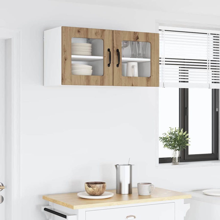Keukenkast aan de muur 2 pcs Artisan Eiken 40 x 31 x 40 cm