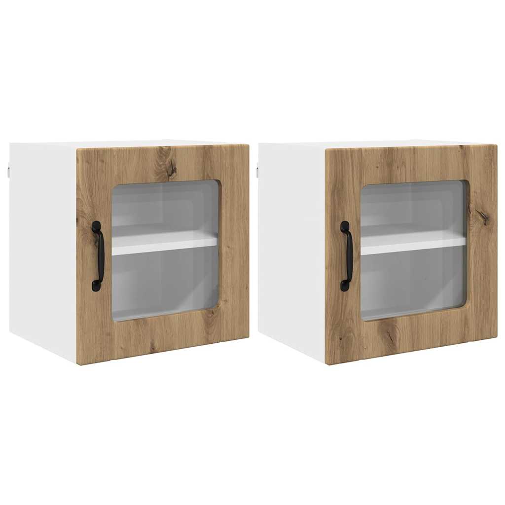 Keukenkast aan de muur 2 pcs Artisan Eiken 40 x 31 x 40 cm