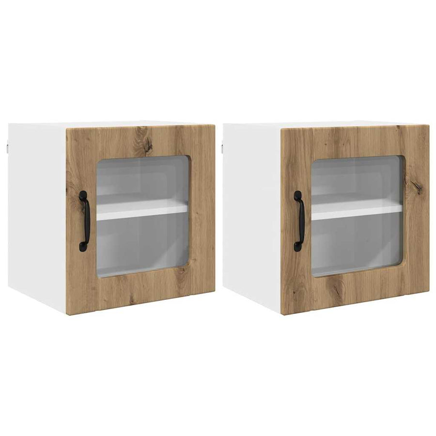 Keukenkast aan de muur 2 pcs Artisan Eiken 40 x 31 x 40 cm