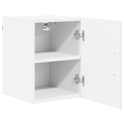 Keukenkast aan de muur 2 pcs Wit 30 x 31 x 40 cm Bewerkt hout