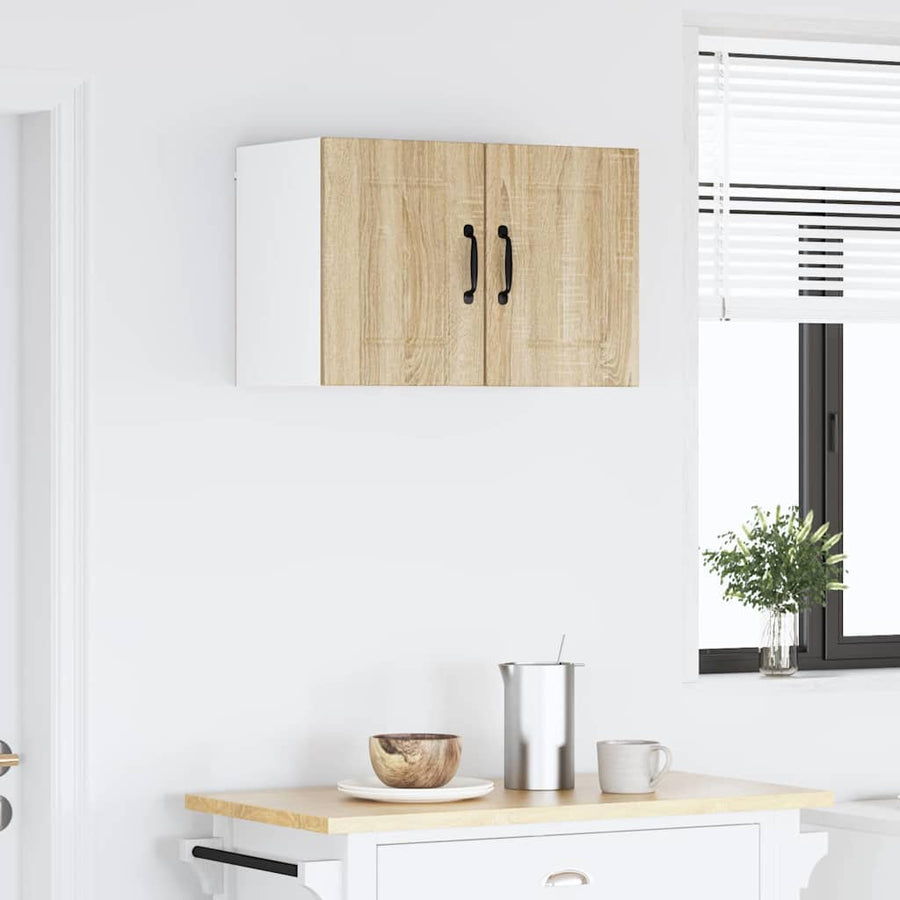 Keukenkast aan de muur 2 pcs Sonoma Eiken 30 x 31 x 40 cm