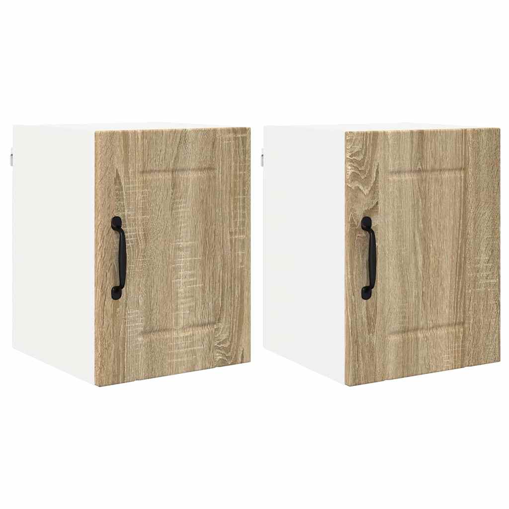 Keukenkast aan de muur 2 pcs Sonoma Eiken 30 x 31 x 40 cm