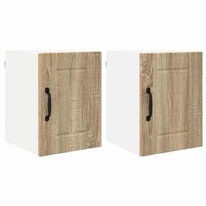 Keukenkast aan de muur 2 pcs Sonoma Eiken 30 x 31 x 40 cm