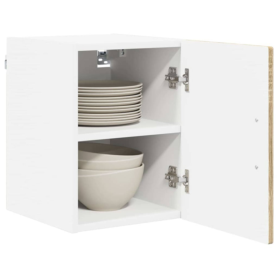 Keukenkast aan de muur 2 pcs Sonoma Eiken 30 x 31 x 40 cm