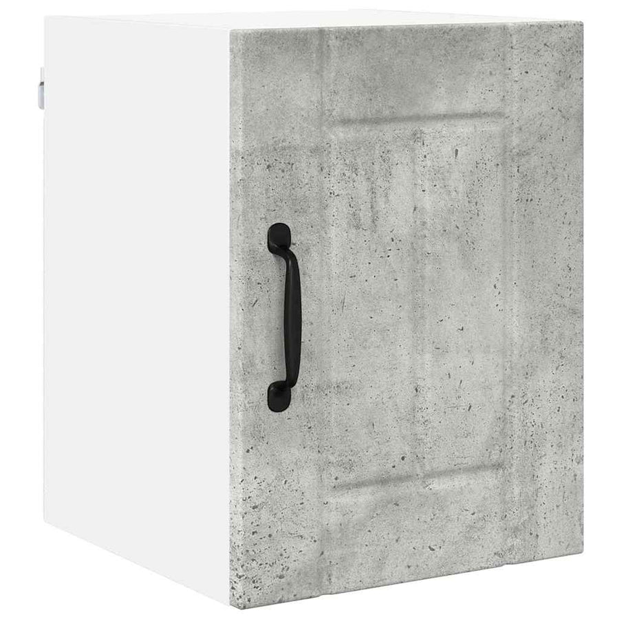 Keukenkast aan de muur Beton Grijs 30 x 31 x 40 cm Bewerkt hout
