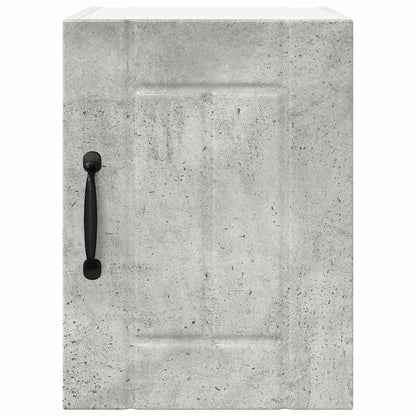 Keukenkast aan de muur Beton Grijs 30 x 31 x 40 cm Bewerkt hout
