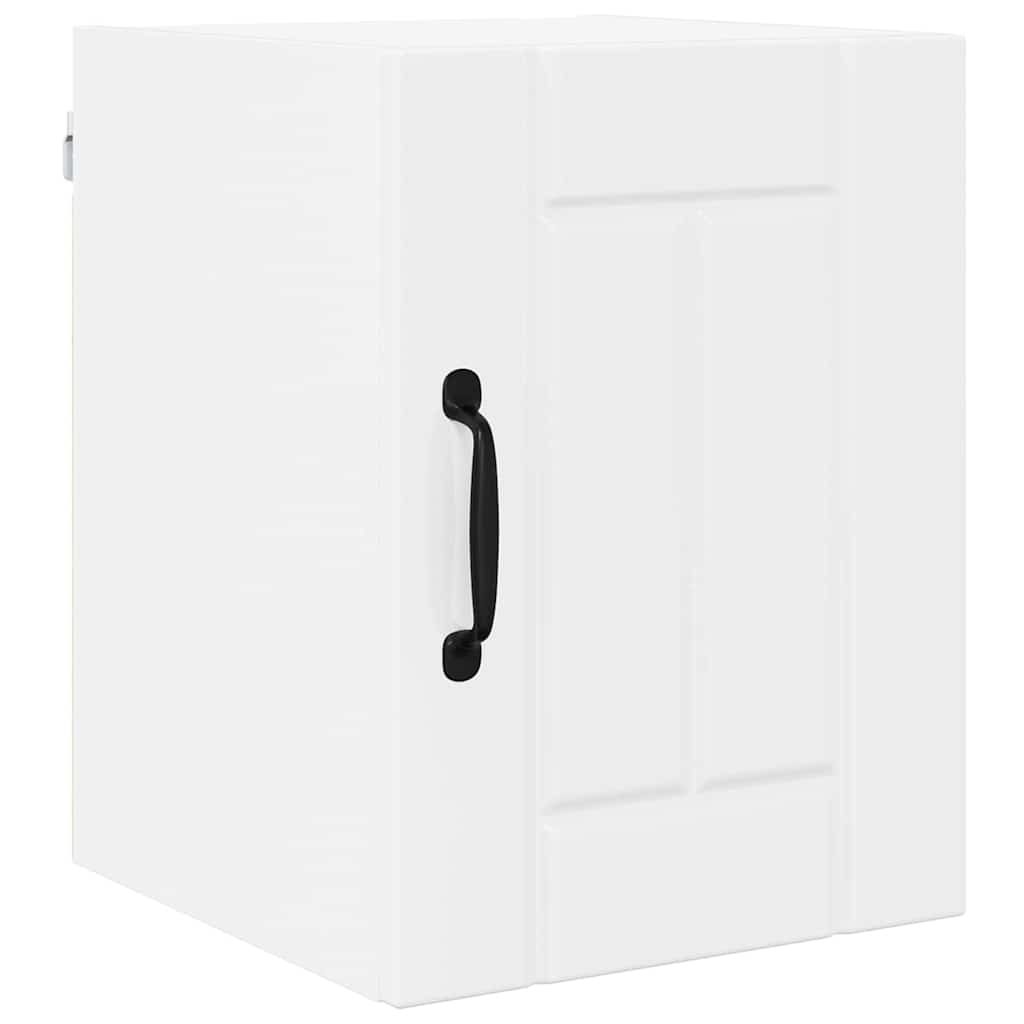 Keukenkast aan de muur met plank Hoogglans wit 30 x 31 x 40 cm