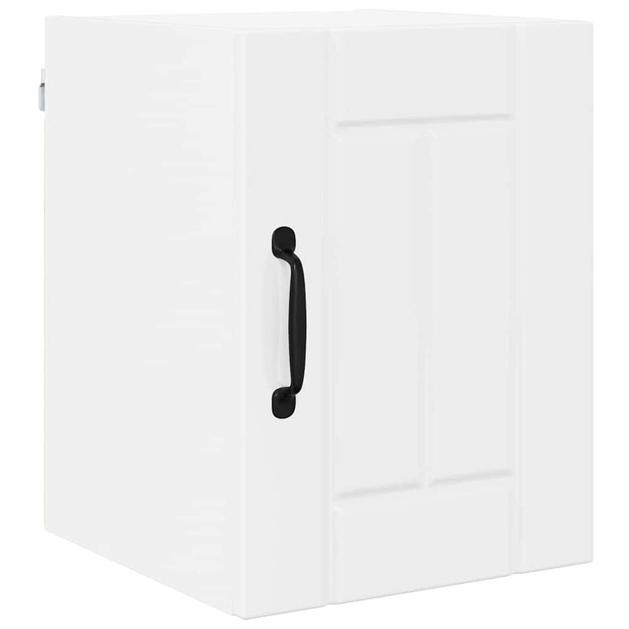 Keukenkast aan de muur 2 pcs Hoogglans wit 30 x 31 x 40 cm