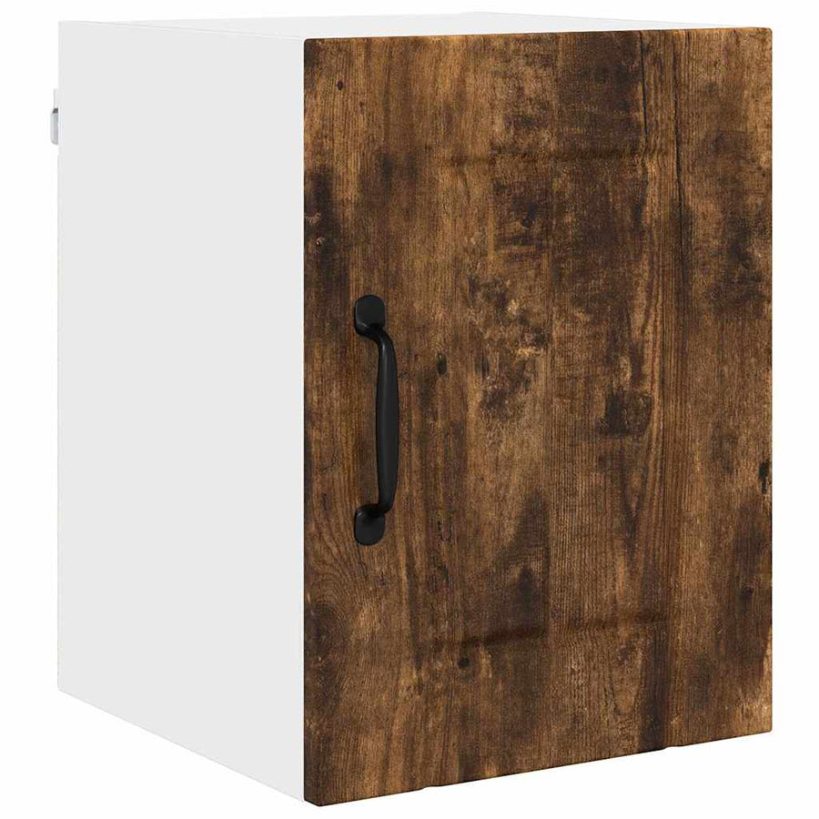 Keukenkast aan de muur met plank Gerookt eiken 30 x 31 x 40 cm