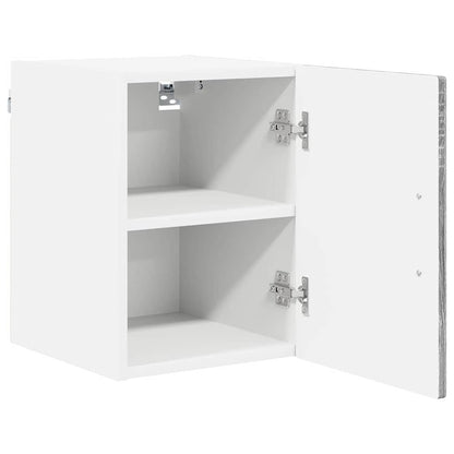 Keukenkast aan de muur met plank Grijs Sonoma 30 x 31 x 40 cm